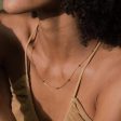 Black Seed Pearl Chain Necklace 18ct Gold Plate Online