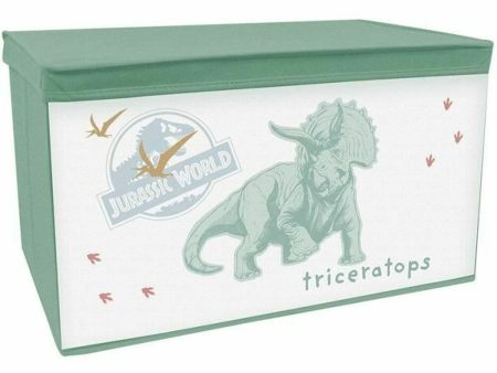 Storage Box Fun House Jurasic World Dinosaur Green 55,5 x 34,5 x 34 cm Sale