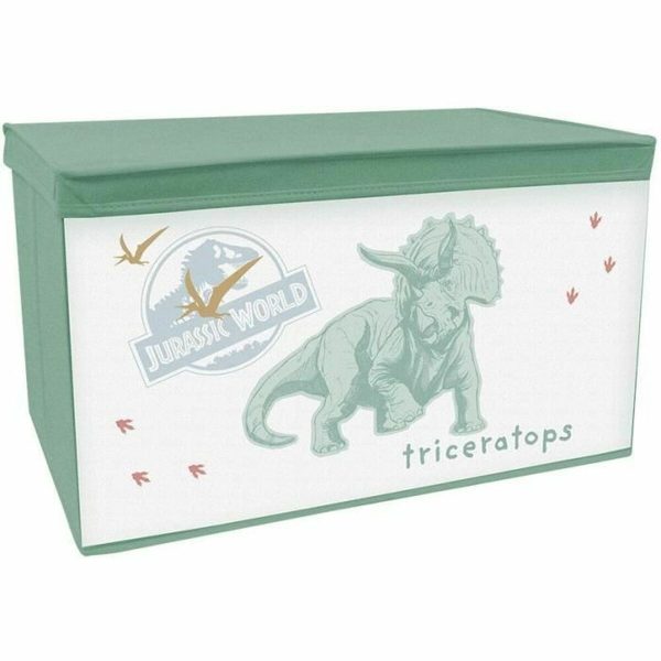 Storage Box Fun House Jurasic World Dinosaur Green 55,5 x 34,5 x 34 cm Sale