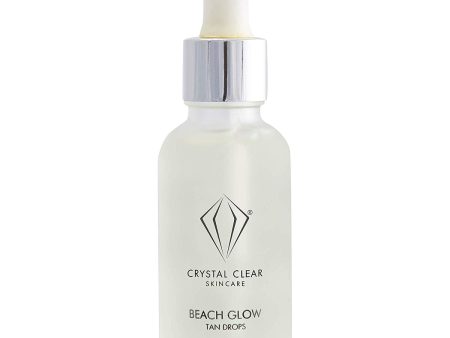 Crystal Clear Beach Glow Tan Drops 30ml Online now