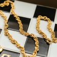 Polly Sayer Vintage Rope Chain Bracelet 18ct Gold Plate Online Sale