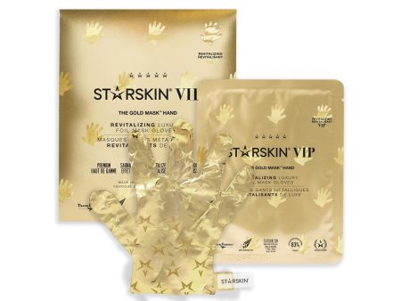 STARSKIN VIP The Gold Hand Mask 16g, Revitalizing Luxury Foil Mask Gloves Cheap