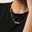 Gemini Zodiac Necklace 18ct Gold Plate on Sale