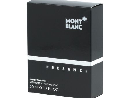 Men s Perfume Montblanc Presence EDT 50 ml For Discount