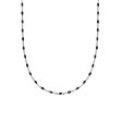 Treasures Black Beaded Necklace Sterling Silver For Cheap