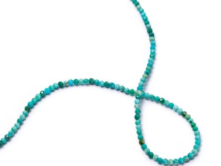 Turquoise Mini Beaded Necklace Hot on Sale