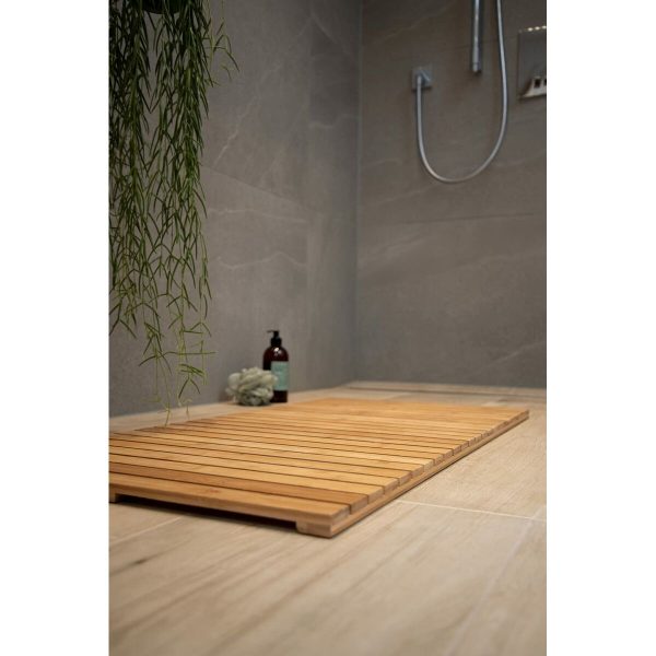 Platform Wenko 24610100 50 x 50 cm Inside Exterior Bamboo Online now