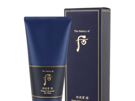 The History of Whoo Gongjinhyang Kun Ja Yang Foam Cleanser for Men Online Sale