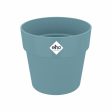 Plant pot Elho Blue Ø 35 cm Plastic Circular Hot on Sale