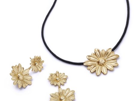 Daisy Bohemia Layering Set 18ct Gold Plate Sale