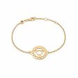 Throat Chakra Chain Bracelet 18ct Gold Plate Sale