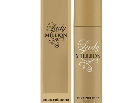 Paco Rabanne Lady Million Spray Deodorant 150ml For Sale