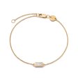 Estée Lalonde Fine Baguette Sapphire Bracelet 14ct Solid Gold For Discount