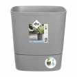 Planter Elho Greensense Aqua Care 29,5 x 29,5 x 30,2 cm Grey on Sale