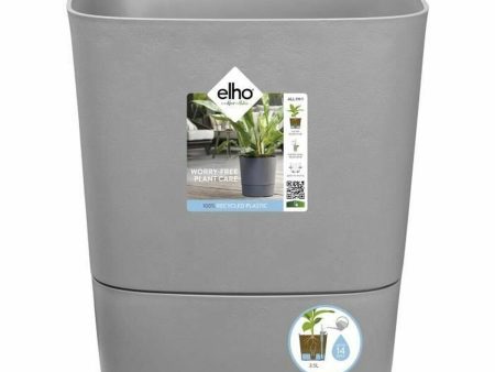 Planter Elho Greensense Aqua Care 29,5 x 29,5 x 30,2 cm Grey on Sale