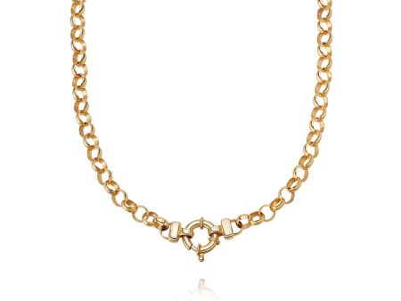 Apollo Chain Necklace 18ct Gold Plate For Cheap