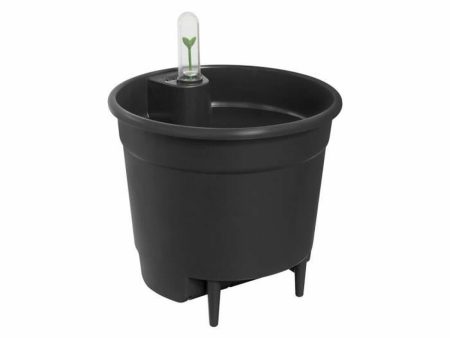 Plant pot Elho Ø 33 cm Black Plastic Online