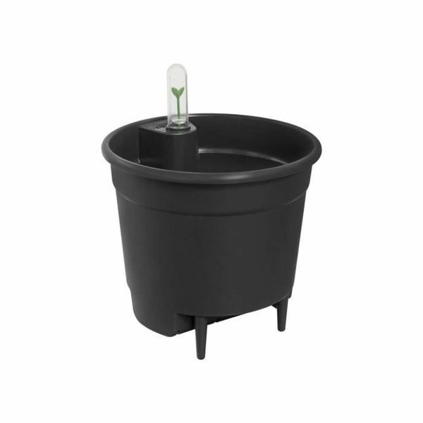 Plant pot Elho Ø 33 cm Black Plastic Online