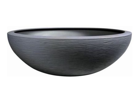 Plant pot EDA Graphit Washbasin Grey Dark grey (Ø 59 x 21 cm) Online