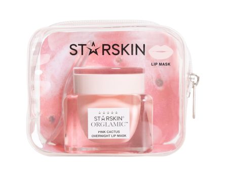 STARSKIN ORGLAMIC™ PINK CACTUS OVERNIGHT LIP MASK 15ml Nourishing Mask Cheap