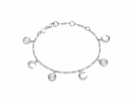 Estée Lalonde Luna Charm Bracelet Sterling Silver Hot on Sale