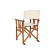 Garden chair Home ESPRIT White Brown Acacia 52 x 53 x 87 cm Sale