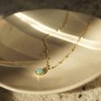 Amazonite Healing Stone Necklace 18ct Gold Plate Discount