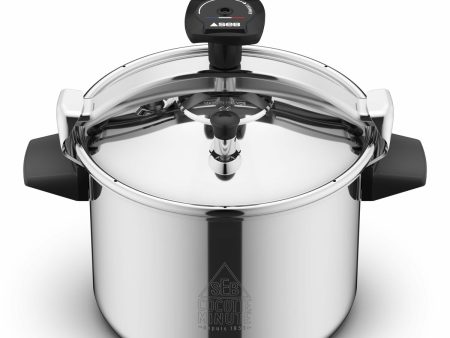 Pressure cooker SEB Cocotte Minute Stainless steel 9 L Silver Hot on Sale