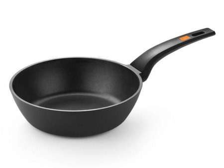 Sauteeing pan BRA A271120 Ø 20 cm Black Aluminium (1 Unit) For Discount