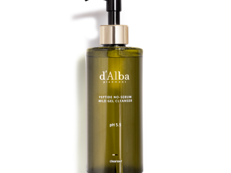 d Alba Peptide No Sebum Mild Gel Cleanser Online Hot Sale