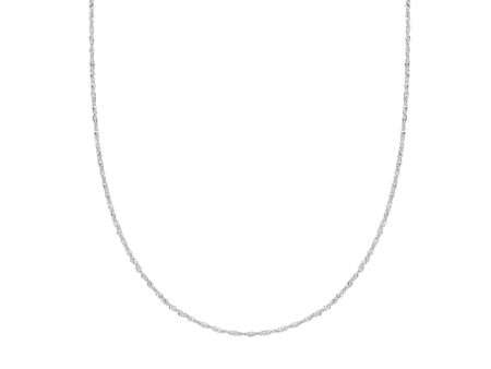 Singapore Layering Chain Necklace Sterling Silver Online Sale