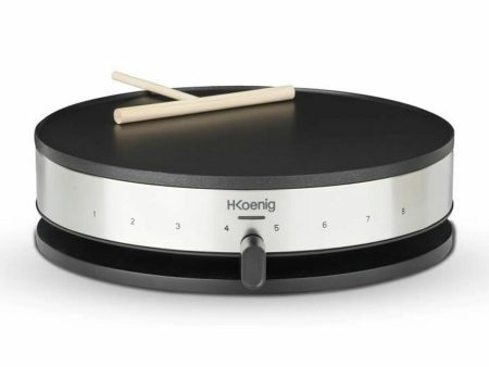 Crepe Maker Hkoenig KREP29 1300 W Black Multicolour For Discount