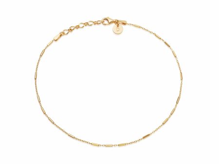 Artisan Anklet 18ct Gold Plate For Cheap