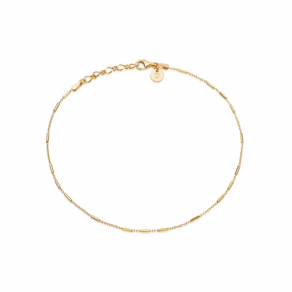 Artisan Anklet 18ct Gold Plate For Cheap