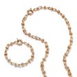 Polly Sayer Knot Chain Layering Set 18ct Gold Plate Hot on Sale