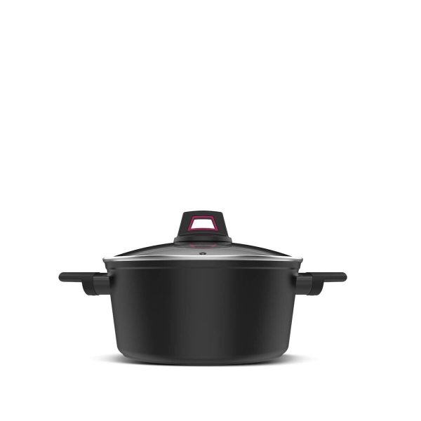 Casserole with Lid Taurus KCK4020 Black 2 L 20 cm Cheap