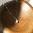 Turquoise Healing Stone Necklace Sterling Silver For Discount