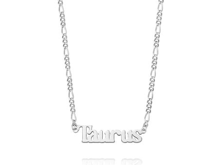 Taurus Zodiac Necklace Sterling Silver Online Hot Sale