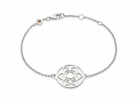 Sacral Chakra Chain Bracelet Sterling Silver Online now