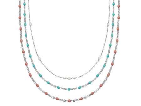 Vibrant Treasures Layering Set Sterling Silver Cheap