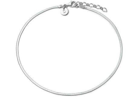 Fine Snake Chain Anklet Sterling Silver For Cheap