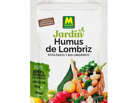 Organic fertiliser Massó Earthworm hummus 3 L Online now