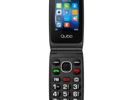 Mobile telephone for older adults Qubo NEO2NW BK SOS 2.4  32 MB Supply