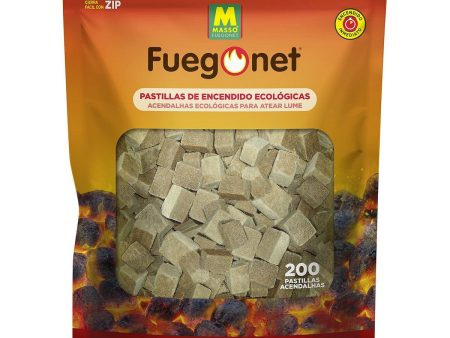 Firelighters Massó 200 Units Supply