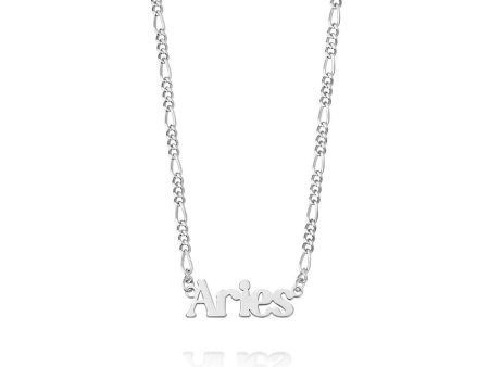 Aries Zodiac Necklace Sterling Silver Supply