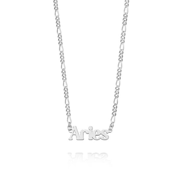 Aries Zodiac Necklace Sterling Silver Supply