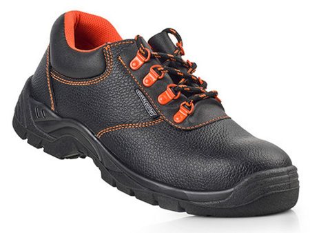 Safety shoes Blackleather S3 SRC Black Leather For Cheap