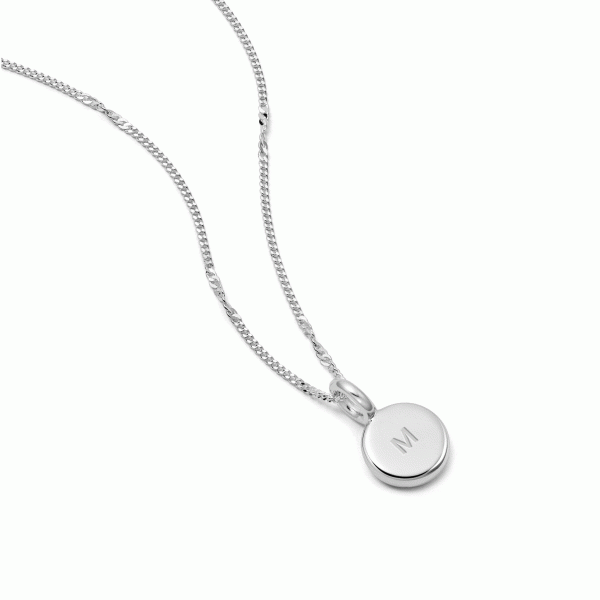 Engravable Mini Pendant Sterling Silver Fashion