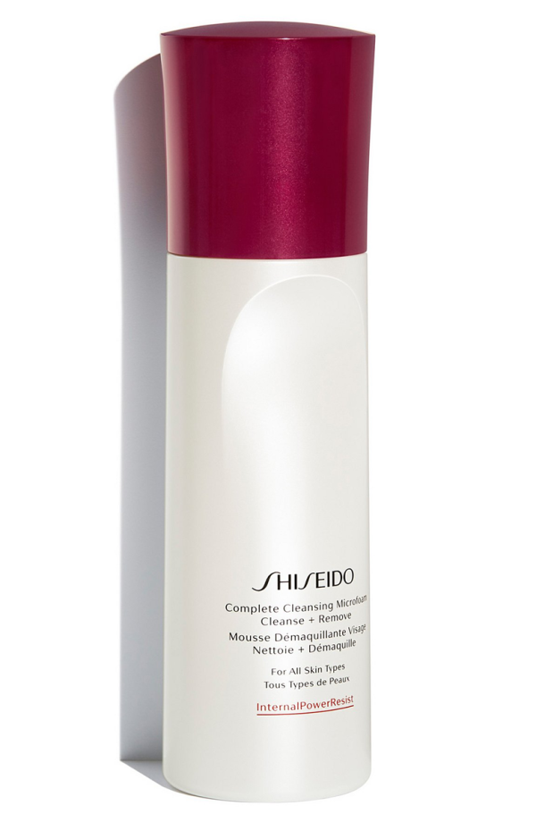 Shiseido Complete Cleansing Microfoam Cleanse + Remove For Discount