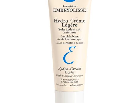 Embryolisse Hydra-Cream Light 40ml with White Nymphaea and Hyaluronic Acid Discount